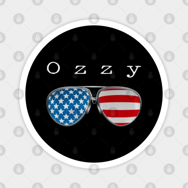 USA PILOT GLASSES OZZY Magnet by SAMELVES